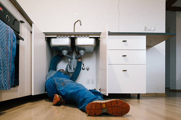 Professional Sewer Line Repair technician working in Pierson, FL